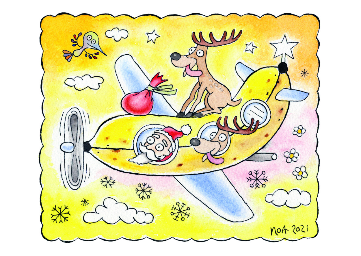 Feliz Navidad Illustration von Noa