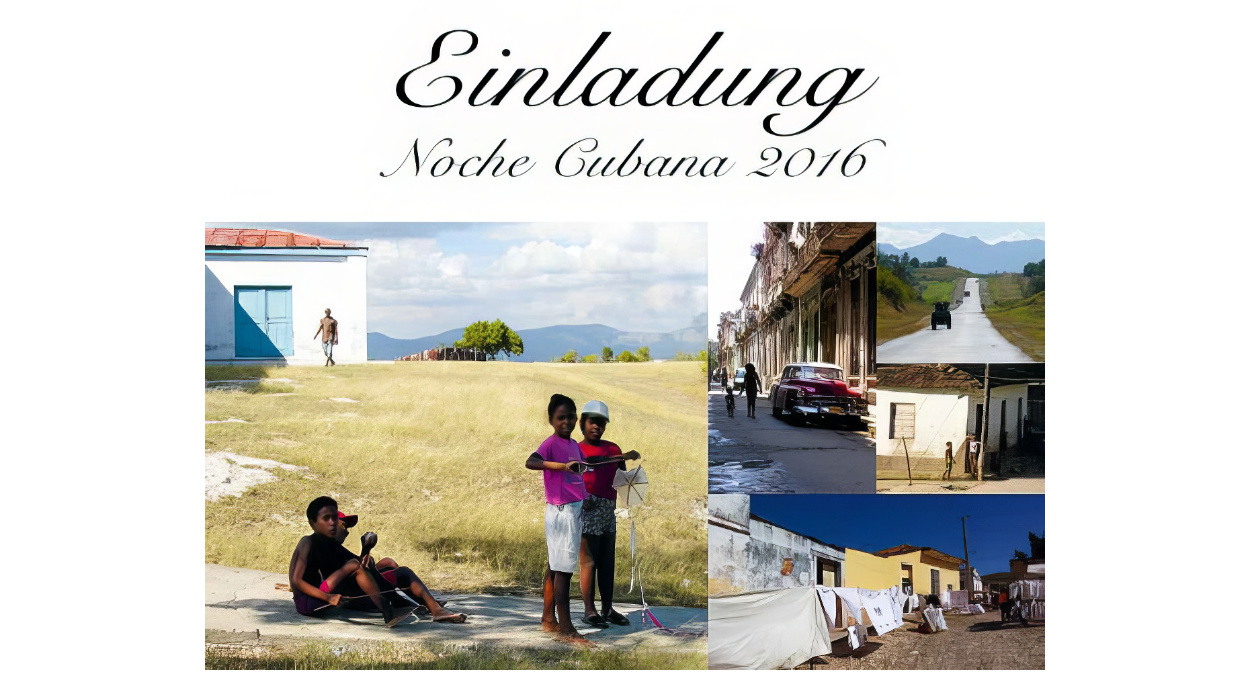 Einladung zur Noche Cubana 2016