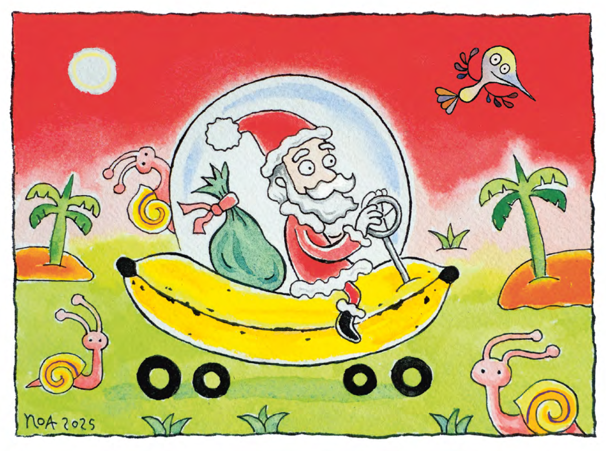 Feliz Navidad Illustration von Noa